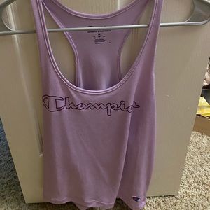 Champion light weight purple tank